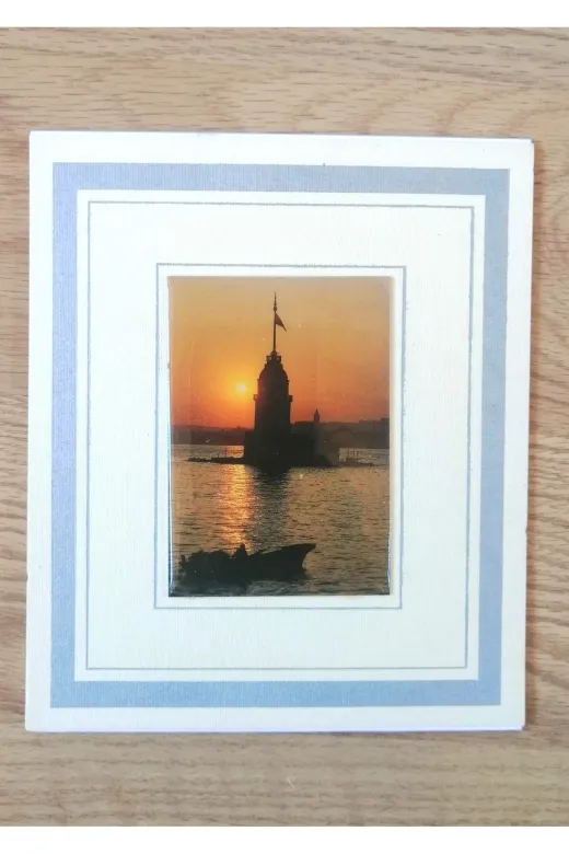 SANAT TACİRİ EKYR289 İstanbul Kiz Kulesi Kartpostal