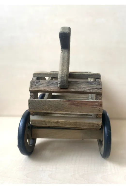 SANAT TACİRİ TYCA8EA4C567191210 Avrupa Vintage El Yapimi Ahşap Oyuncak Ördek Başli Oyuncak