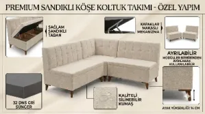 Sandıklı Mutfak ve Balkon Köşesi
