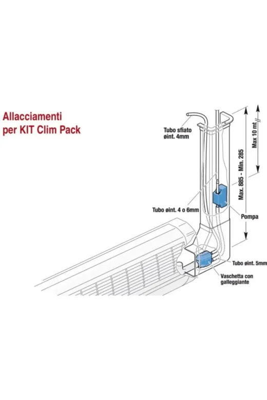 SANIHYDRO climpack Sanicondens Clim Pack - 1 Klima Yoğuşma Suyu Pompası