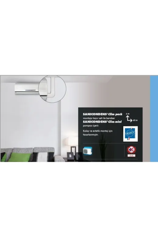 SANIHYDRO climpack Sanicondens Clim Pack - 1 Klima Yoğuşma Suyu Pompası