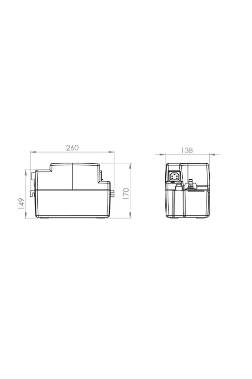 SANIHYDRO SANICONDENS5 Sanicondens Eco Klima Drenaj Su Pompası