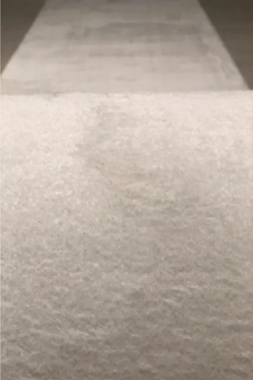 Sarar MEHALILAR-SARAR-Y-M2 Beyaz Pofuduk Peluş Kaymaz Taban Yolluk