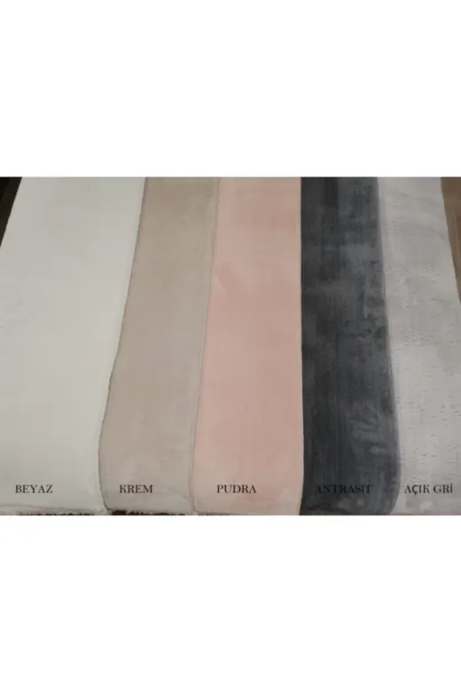 Sarar SN039 Post Halı Peluş Halı Kaymaz Taban Jel Yolluk Halı En Trend Yumuşak Yolluk