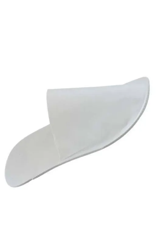 şarca 5997456354534 50 Çift Beyaz 3Mm Eva Taban Tek Kullanımlık Terlik