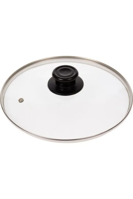 SARITAŞ 3201948 Cam Kapak Tencere Tava Sahan Için Cam Kapak 14 Cm