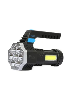 Şarj Edilebilir Cob Led El Feneri 7 Xpe 14,1 Cm