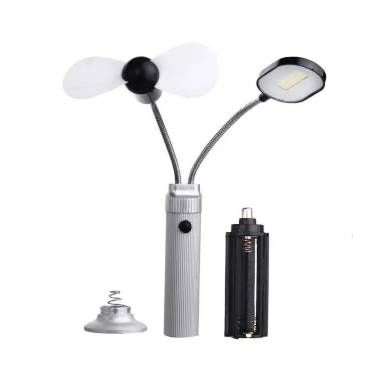 Şarjlı Pervaneli Mıknatıslı LED Masa Lambası Taşınabilir Çok Fonksiyonlu Aydınlatma WT-093