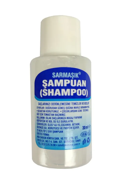 Sarmaşık 8699495260147 Mini Otel Saç Şampuanı - 30Cc/30 Ml, - 300 Adet / Koli