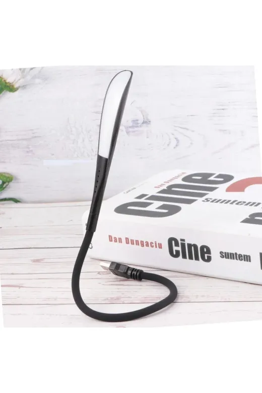 SBL G0ugy_AF70YT0070 Usb Girişli 14 Ledli 3 Kademeli Dokunmatik Masa/kitap Okuma Lambası Ledi Siyah