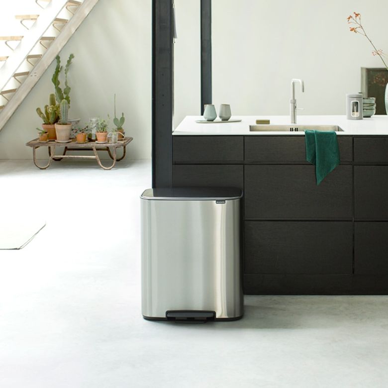 Schafer ₺16.899,00.*- Brabantia Bo Matt Steel Fpp Pedallı Çöp Kutusu 60 L