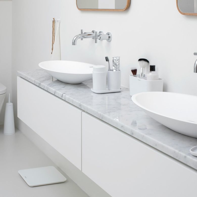 Schafer ₺2.899,00,, Brabantia Renew White 3 Parça Banyo Seti