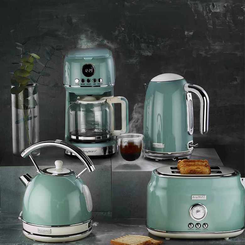 Schafer ₺8.250,00 Berghoff Gem Retro 15 Bardak Filtre Kahve Makinesi-Mint Yeşili