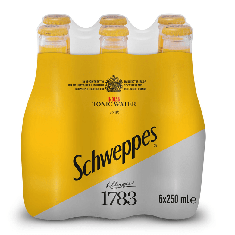 schweppes9896 Schweppes Tonik Cam Şişe 6X250 Ml