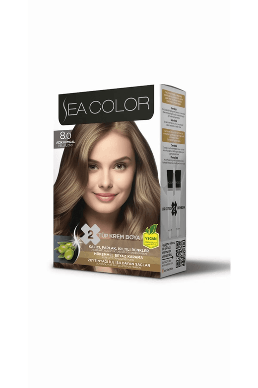 Sea Color No:8.0 Açık Kumral Set Boya