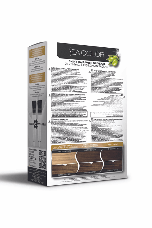 Sea Color No:8.0 Açık Kumral Set Boya