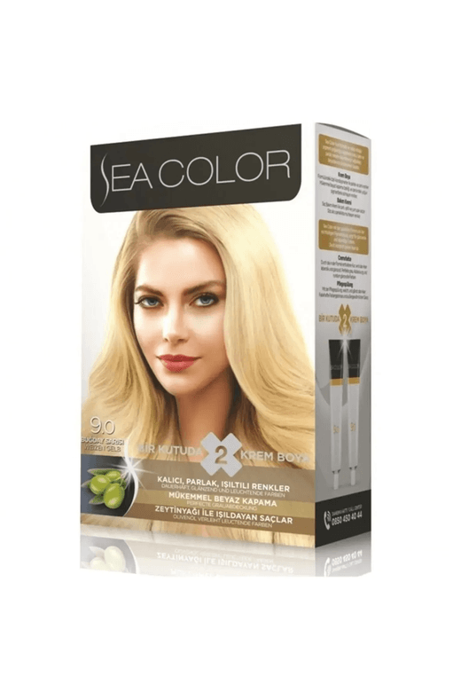 Sea Color Saç Boyası No:9.0 Buğday Sarısı