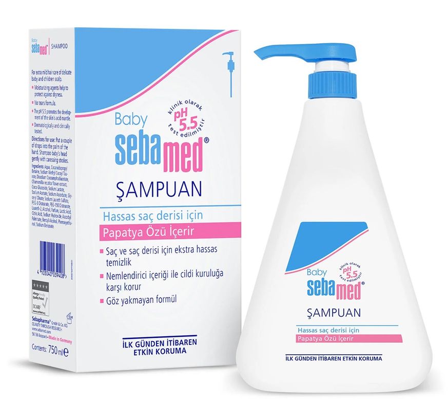 Sebamed Bebek Şampuanı 750ML Pompalı (Fırsat Pk)