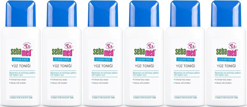 Sebamed Clear Face Yüz Temizleyici Toniği 200ML (6 Lı Set)