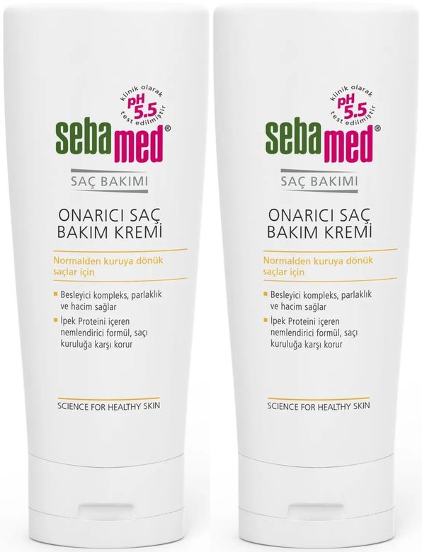 Sebamed Onarıcı Saç Bakım Kremi 200 ML (2 Li Set)