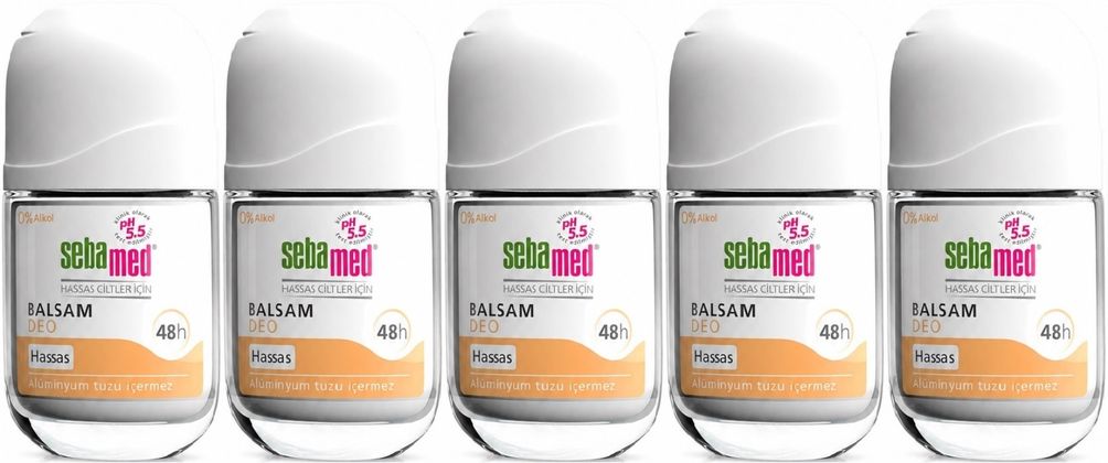 Sebamed Roll-On 50ML Balsam Hassas/Sensitive (5 Li  Set)