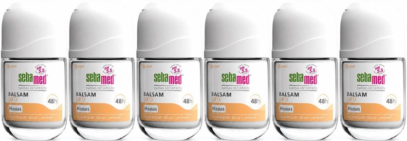 Sebamed Roll-On 50ML Balsam Hassas/Sensitive (6 Lı  Set)