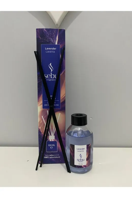 Sebu ODK04 Lavanta Kokulu Bambu Çubuklu Oda Kokusu 50 Ml