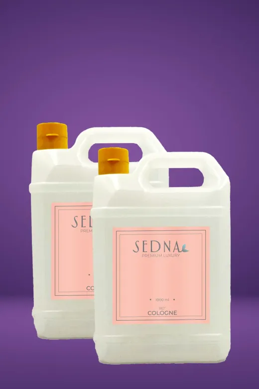 Sedna Kozmetik 62203056 Sedna 80 Derece Bidon Kolonya 1000 Ml Beyaz Çiçekler