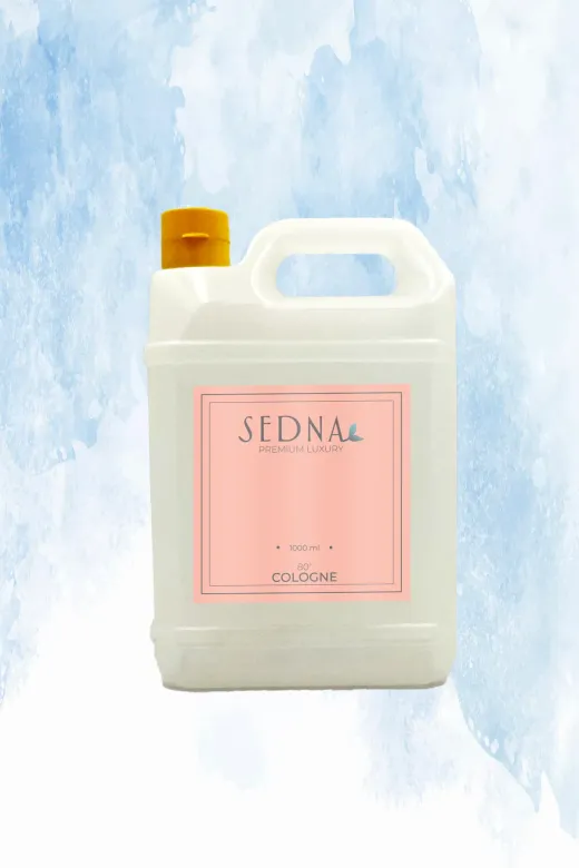 Sedna Kozmetik 62203056 Sedna 80 Derece Bidon Kolonya 1000 Ml Beyaz Çiçekler