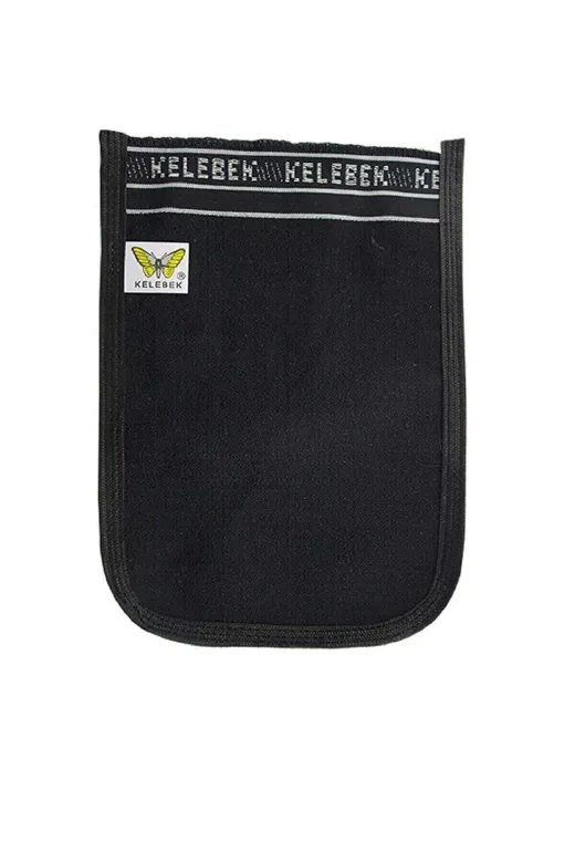 sedustore TYB8MW16YCS5UKOJ85 2 Adet Osmanlı Kalın Siyah Banyo Hamam Kesesi 25X17 Cm