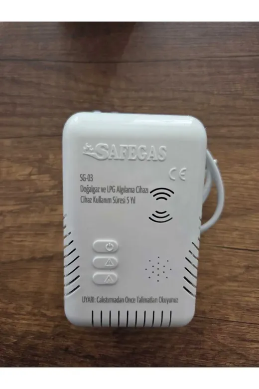 sefagaz 25924524955 Safegaz Dogalgaz Ve Lpg Alarm Cıhazı