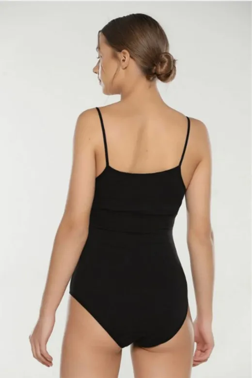 Seher SHR-0066-6 Kadın Zıbın İp Askılı Kancalı Body Atlet 6'lı Paket 0066