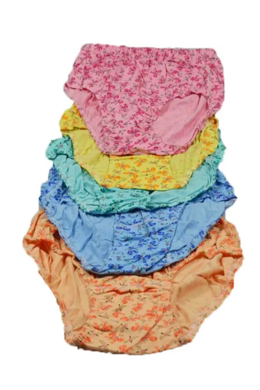 Seher shr0027-6lı Kadın Çok Renkli Pastel Bato Külot 12'li