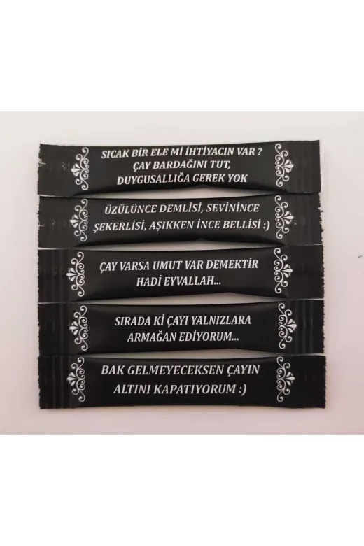 Sek SKM2024 Şeker Stick Şeker Mizah Içeren 500Lü X 3Gr,