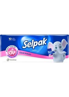 Selpak ndO57kALtR Çiçek Kokulu Mendil 100'lü