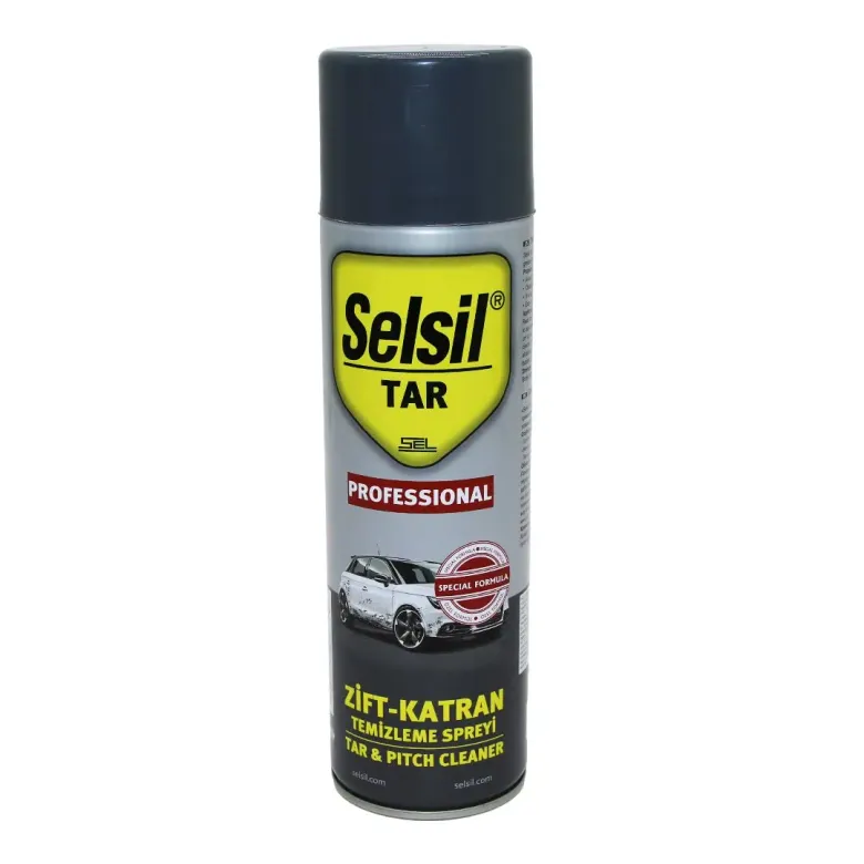 SELSİL TAR ZİFT - KATRAN TEMİZLEME SPREY 500ML KİR - YAĞ (4745)
