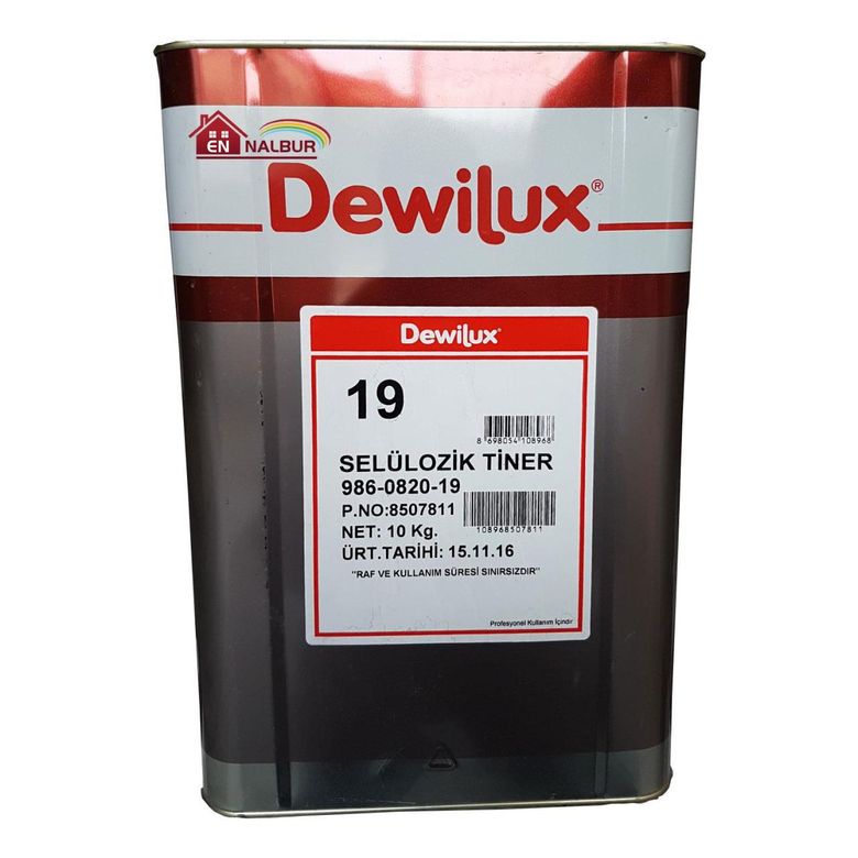 Selülozik Tiner 10 Kg (12 Litre)