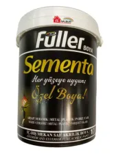 Sementa Özel Su Bazlı Saf Akrilik Boya 1 Litre Kızıl Kum