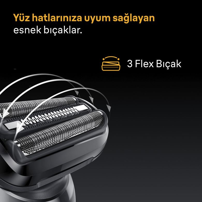 Series 5 Elektrikli Tıraş Makinesi Islak Ve Kuru Hassas Düzeltici Vücut