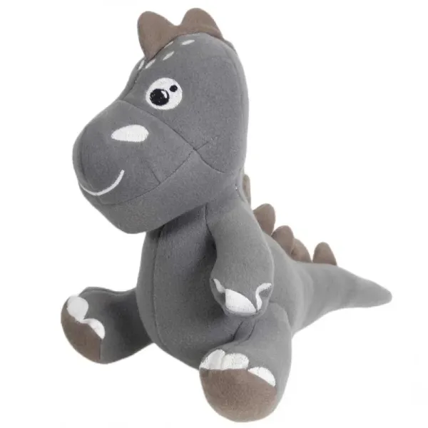 Sevimli Dino Peluş Oyuncak 25 cm Gri Renk