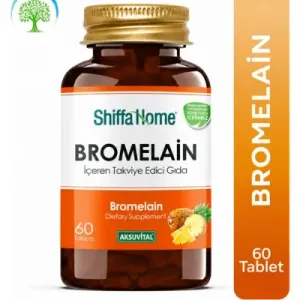 ShiffaHome Bromelain İçeren Takviye Edici Gıda 60 Kapsül