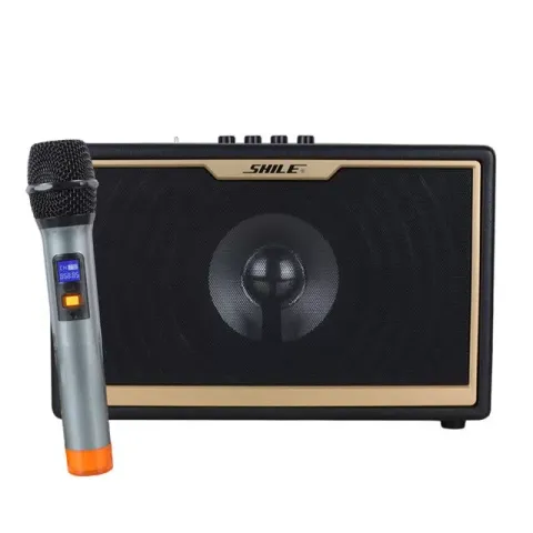 Shile Sd-1 El Mikrofonlu Kumandalı Usb/sd/bt Portatif Hoparlör