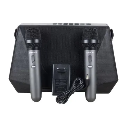 Shile Sl-3a İki El Mikrofonlu Kumandalı Usb/sd/bt Portatif Hoparlör