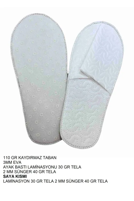shop TYBGQ2ZKRDOTNRSC65 Otel Terliği 1000 Çift