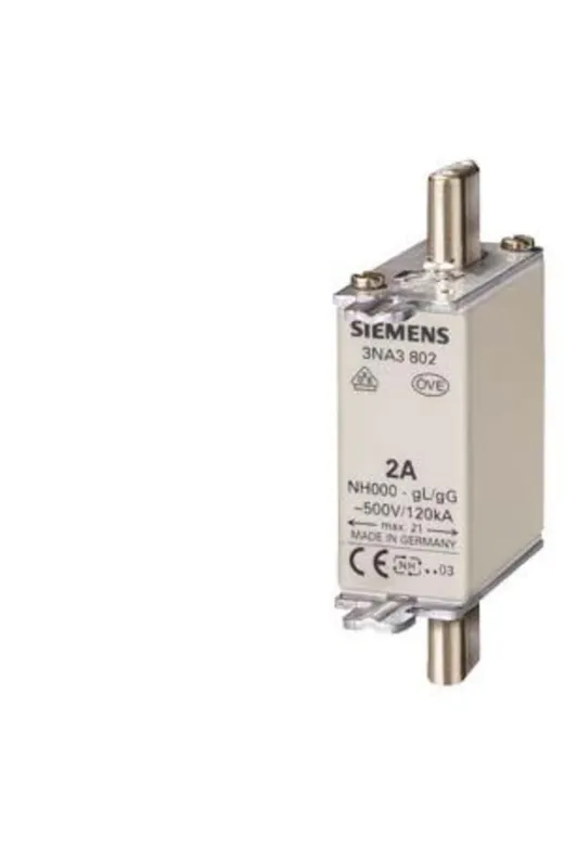 Siemens SIE-3NA3817 3Na3817 40A Nh Bçaklı Sigorta Buşonu Boy 000