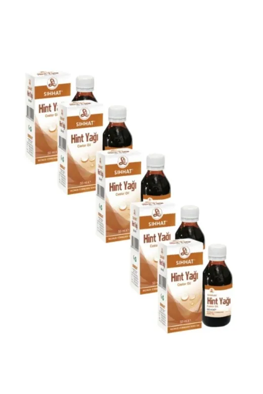 Sıhhat Pharma hint50 Sıhhat Hint Yağı 50 Ml 5 Adet