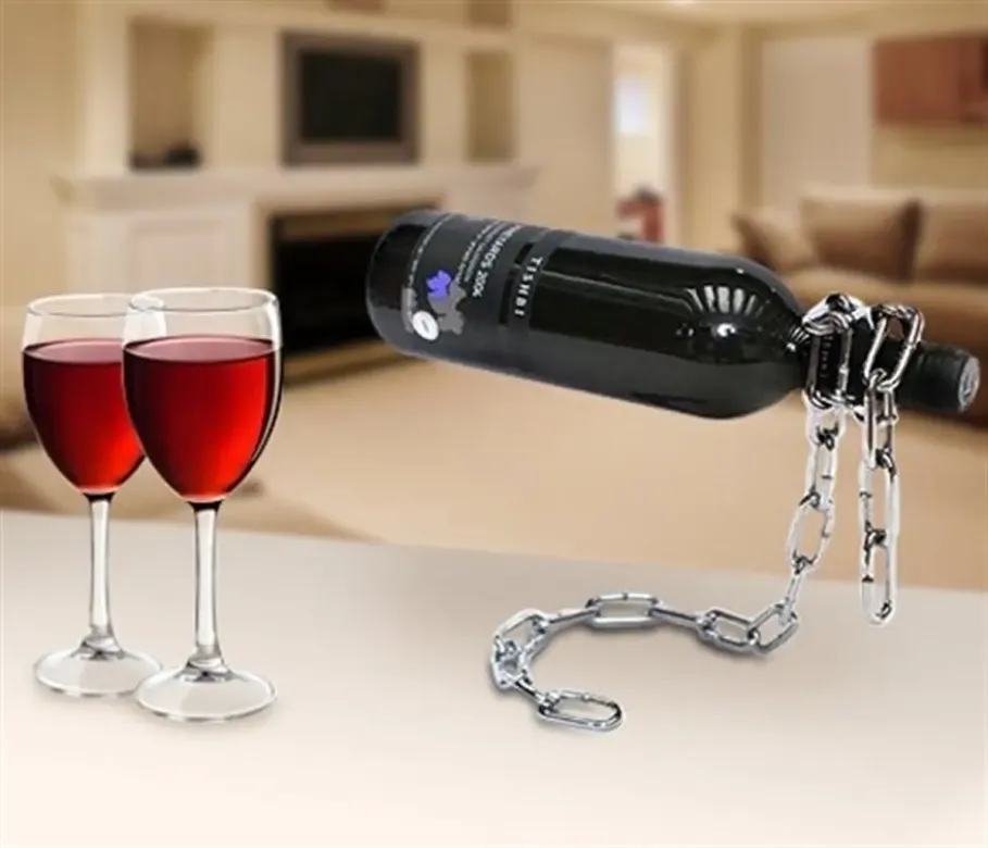 Sihirli İlüzyon Zincir Uçan Şişe Eşya Tutucu Aparat Chain Holder (4745)