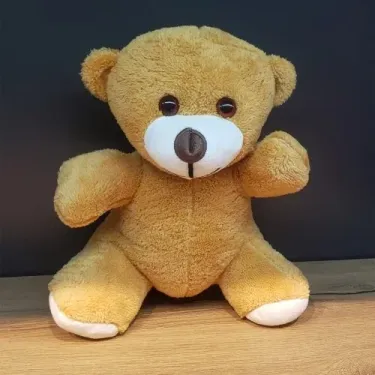 Şık Kahverengi Peluş Oyuncak 25 Cm Hediye