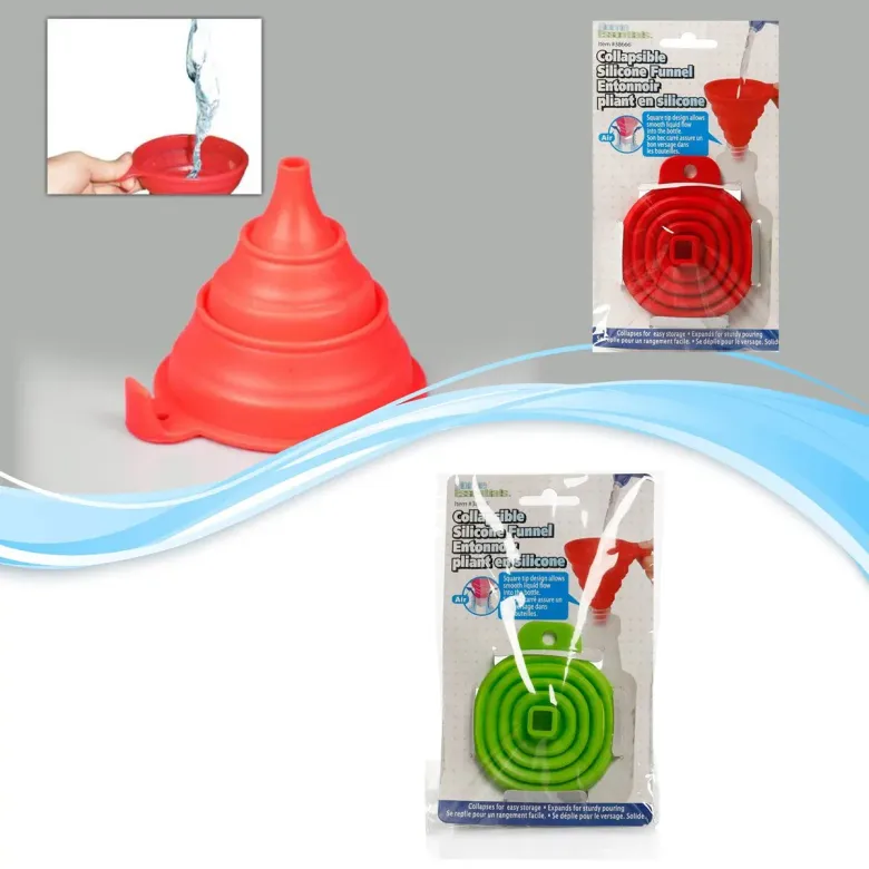 Silicone Folding Funnel Katlanır Huni (4745)