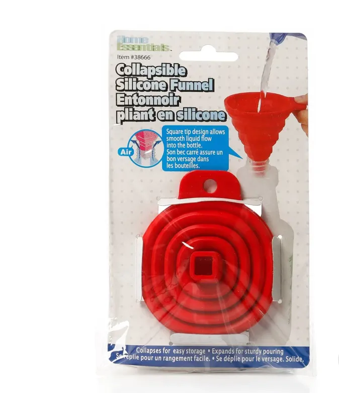 Silicone Folding Funnel Katlanır Huni (4745)